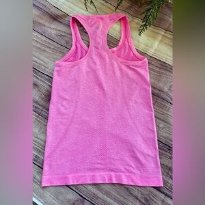 Lululemon Pink Racerback Tank Top